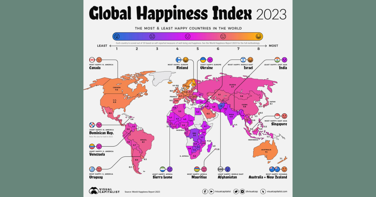 World Happiness Report 2024 Published By Karel Corrianne